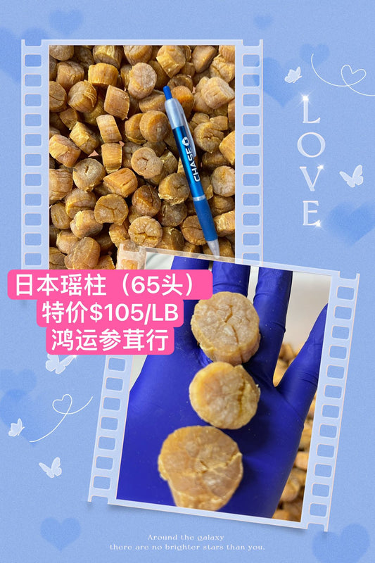 瑶柱 (60头） Dried Scallops