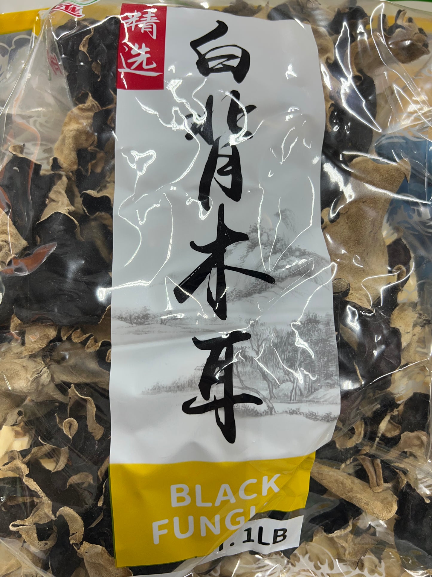 白背黑木耳 White Back Black Fungus