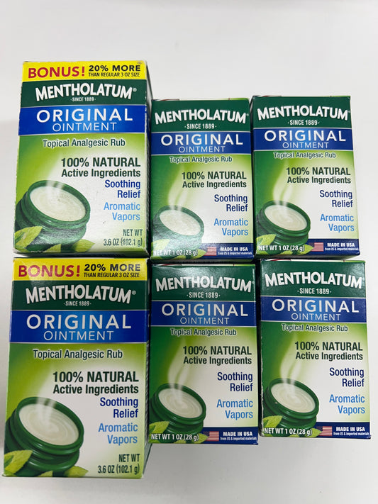 曼秀雷顿薄荷膏 Mentholatum Original Chest Rub Ointment