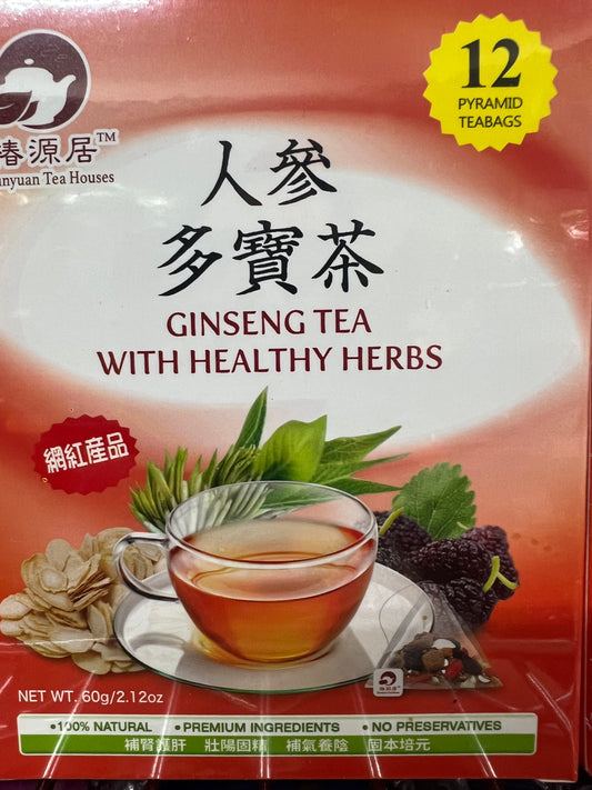 椿源居 人参多宝茶 GINSENG TEA WITH HEALTHY HERBS